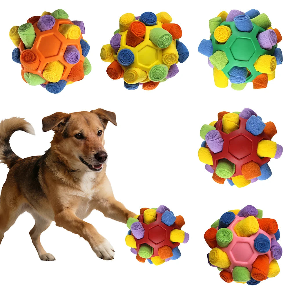 Kulka węchowa puzzle na przysmaki dla psa — Psi Radość